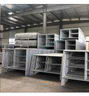 H‑Frame Scaffolding System | Steel Frames, Ledgers & Braces | Painted/Hot‑Dip Galvanized | Fast Erection Access Scaffold for Construction Sites UAE